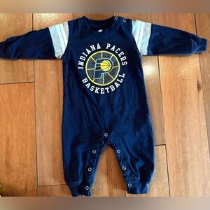 Indiana Pacers Basketball Baby Onsie 6M 9M NBA